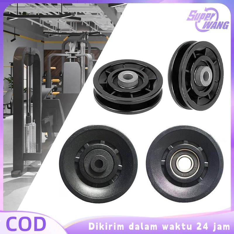 90mm Roda Katrol Gym Roda Kabel Peralatan Gym Pulley Gym Roda Katrol Untuk Gym Fitness