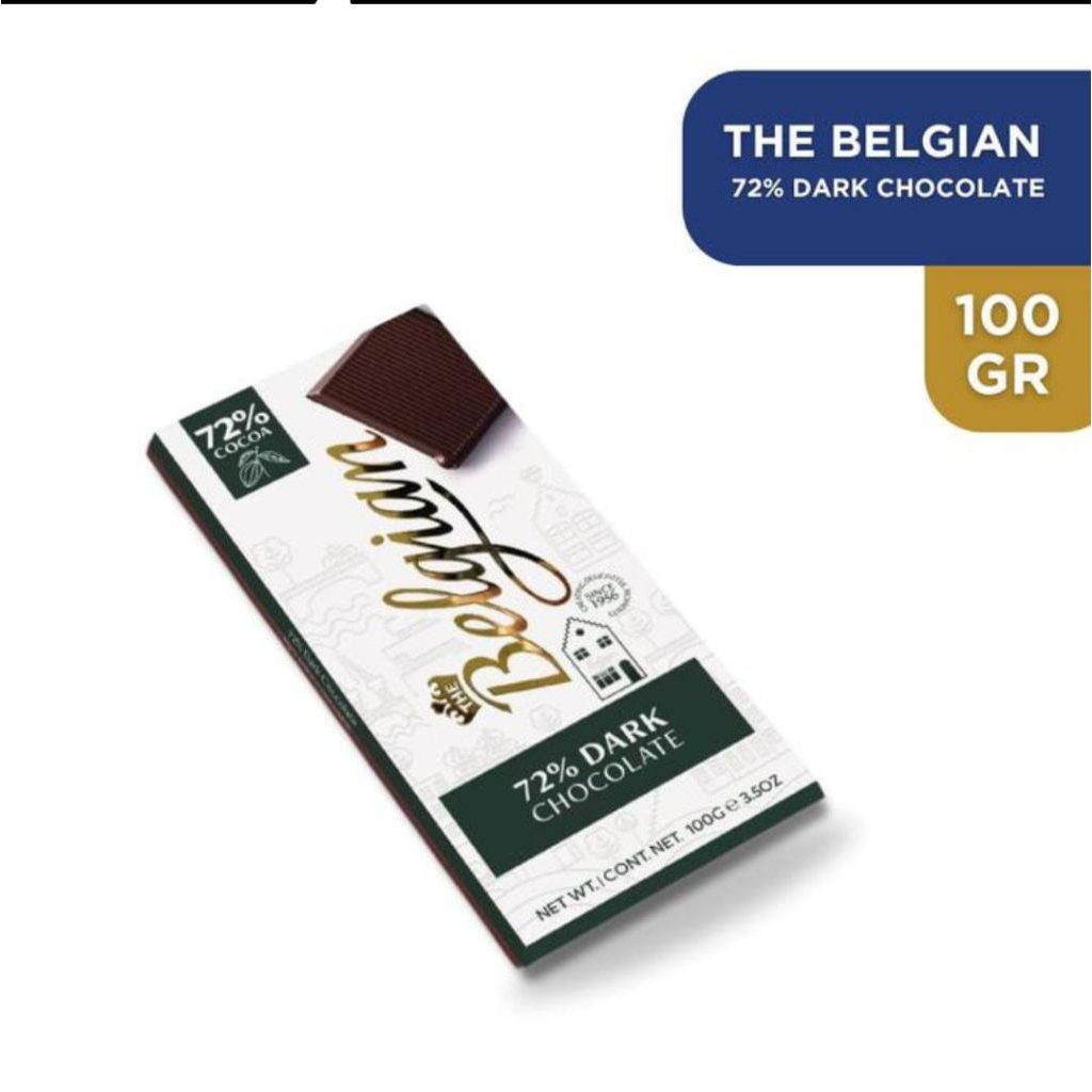 

coklat original chocolate belgia 100gr