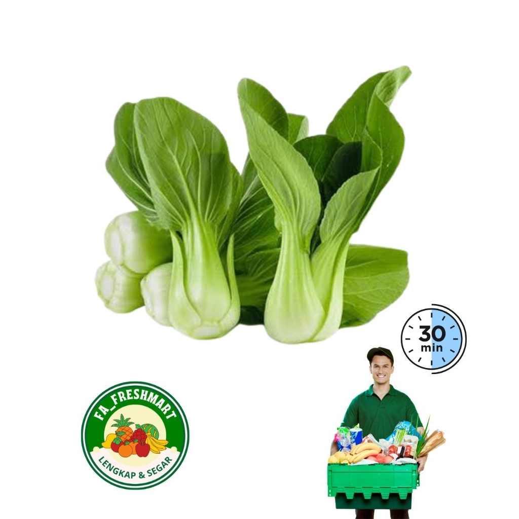 

sawi hijau (pokcoy) -+400gr