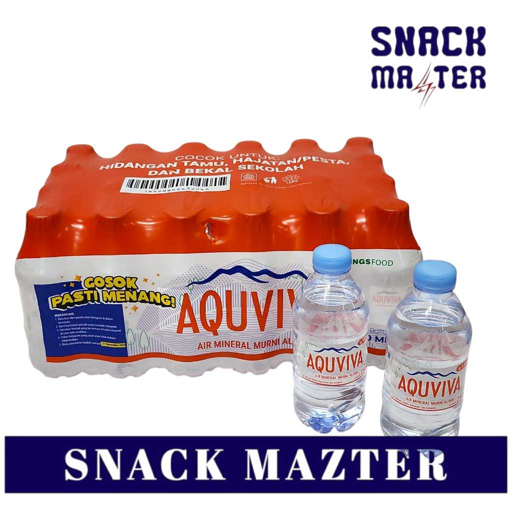 

Aquviva Air Mineral 1 Karton - Netto 250ml x 24 btl