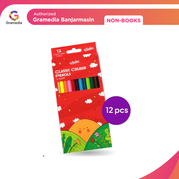 

Gramedia Banjarmasin - Pensil Warna Estudee Classic Color Pencil Isi 12