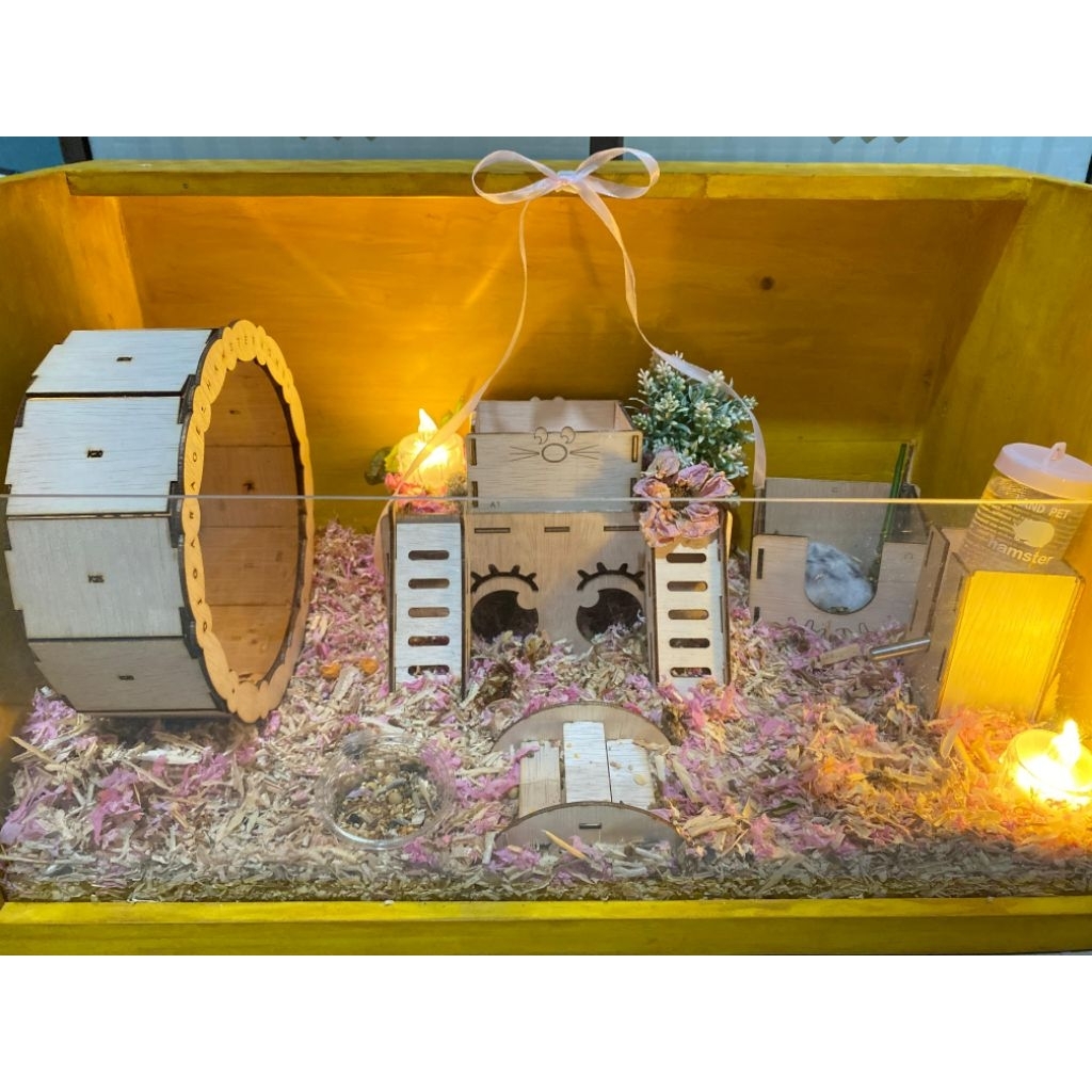 Kandang Hamster Preloved / Second (Kandang Only)