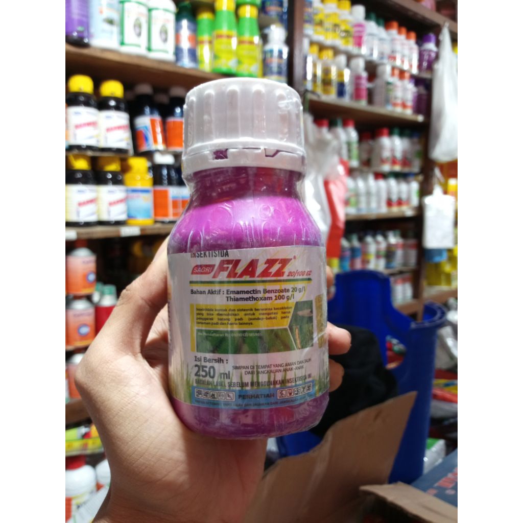 insektisida sagri Flazz 250 gram obat ulat emamaktin benzoat dan thiamethoxam sai sagri Flazz Origin