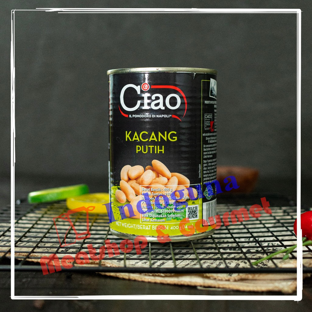 

Ciao White Beans Kacang Putih 400gr