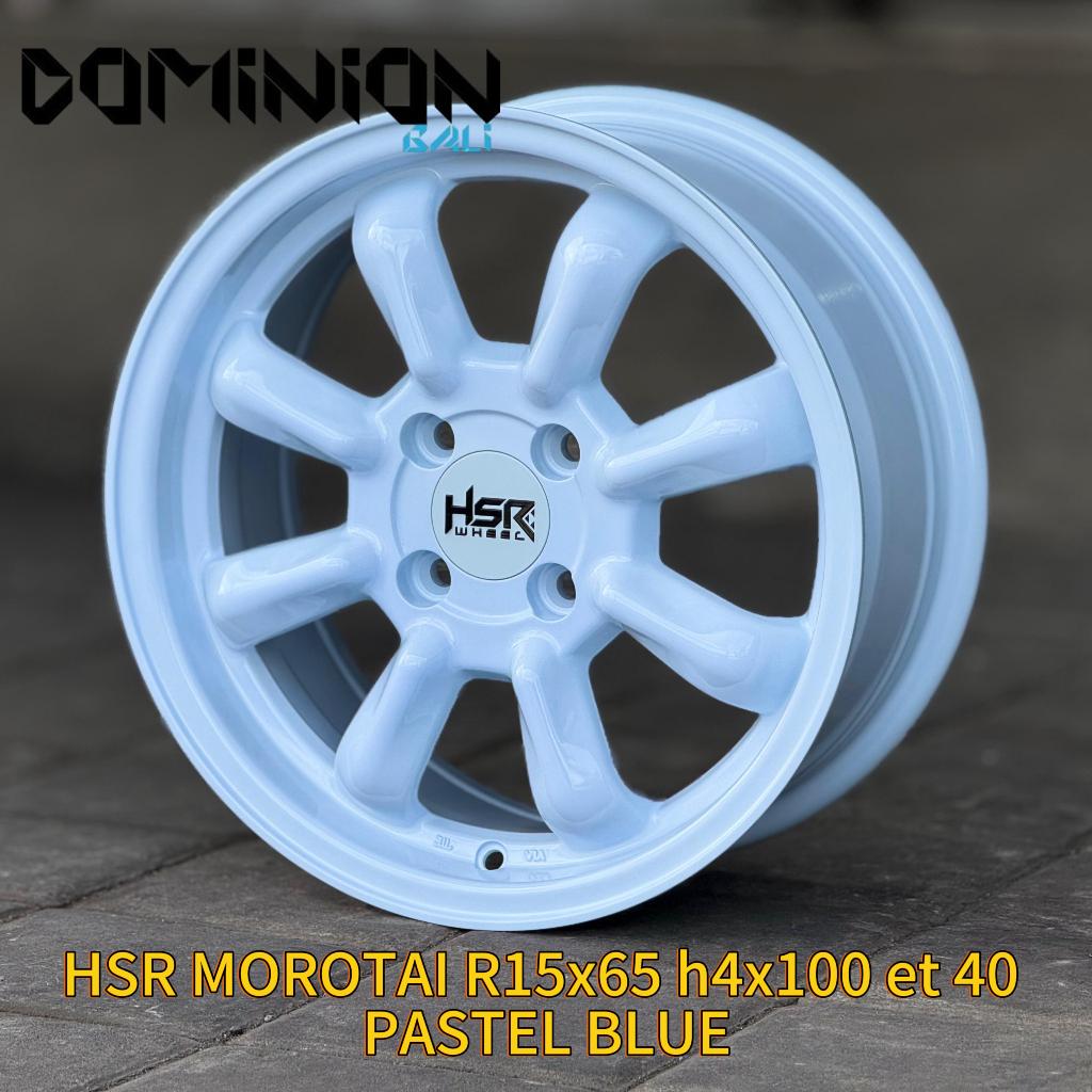 VELG MODEL WATANABE HSR MORATAI R15 H4X100  BUAT BRIO AYLA WULING BINGGO DLL FREE ONGKIR