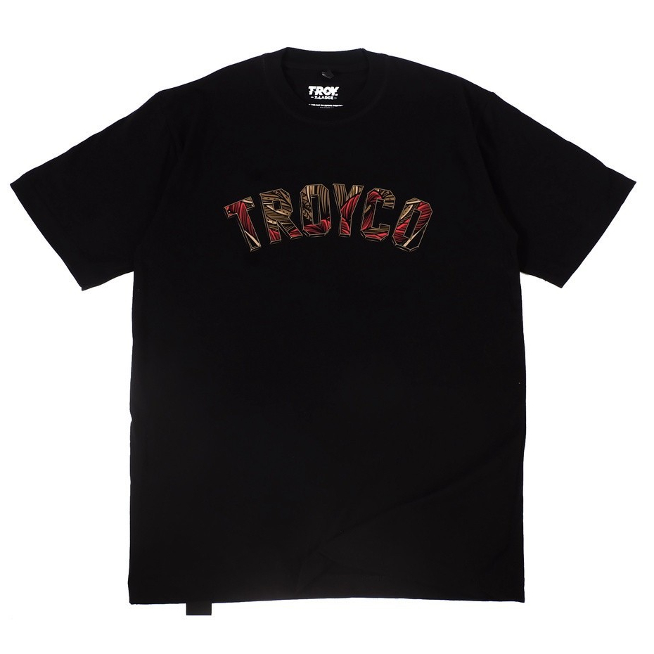 Troy Company Tshirt Black Tribal Etnic - Kaos Pria Hitam Lengan Pendek MTD 286