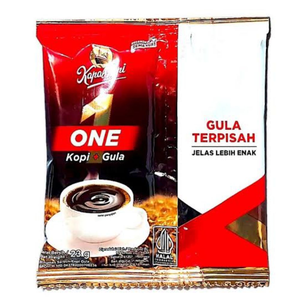 

kapal api one gula pisah per dus