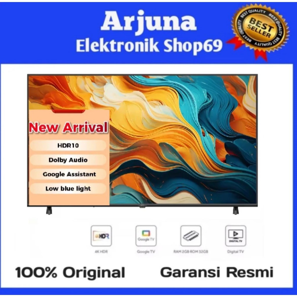 AQUA 40H5F LED 40 INCH FHD GOOGLE TV HDR DOLBY AUDIO LOW BLUE LIGHT 40H5