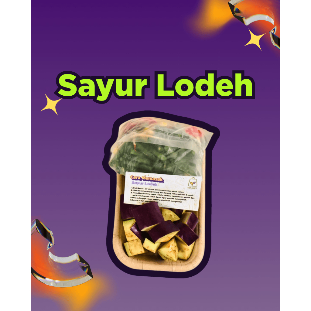 

SE-PAKET Sayur Lodeh pack segar instan express [meal prep Surabaya]