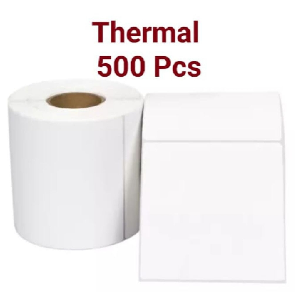 

Kertas Thermal Sticker Thermal 100 x 150 mm Label Thermal Isi 500pcs