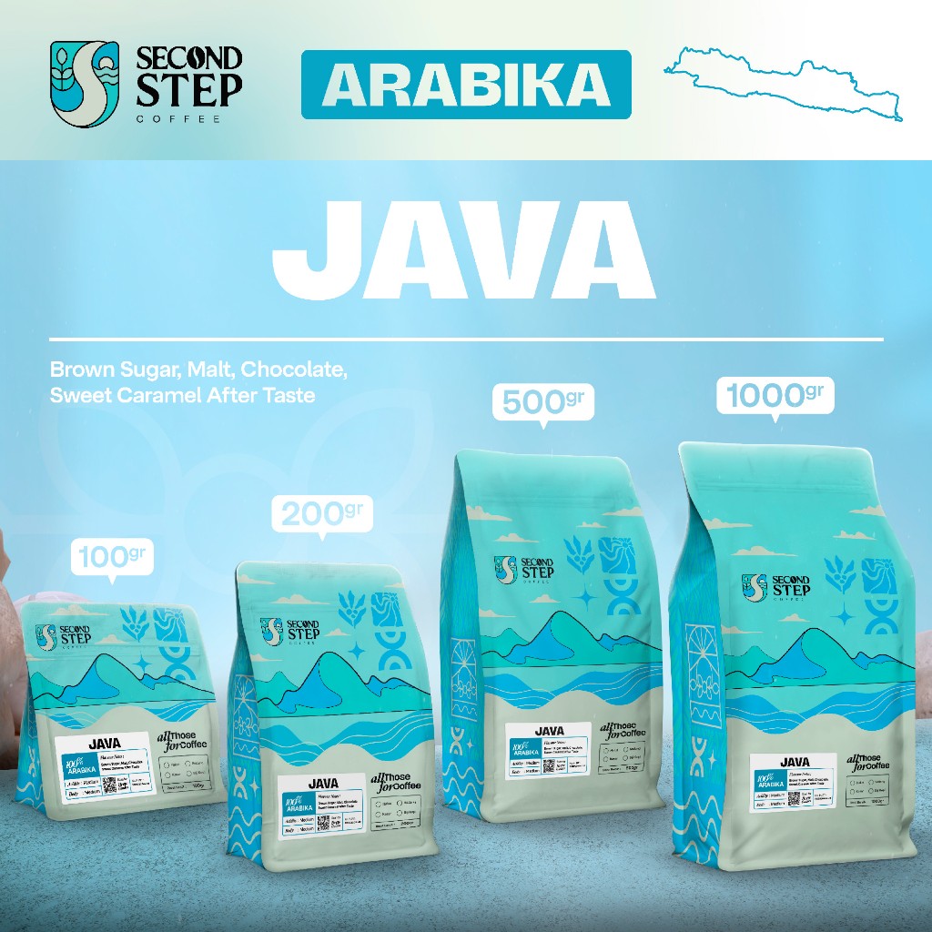 

Biji Kopi Bubuk Arabika Jawa Java Arabica Coffee Roast Beans Coffe