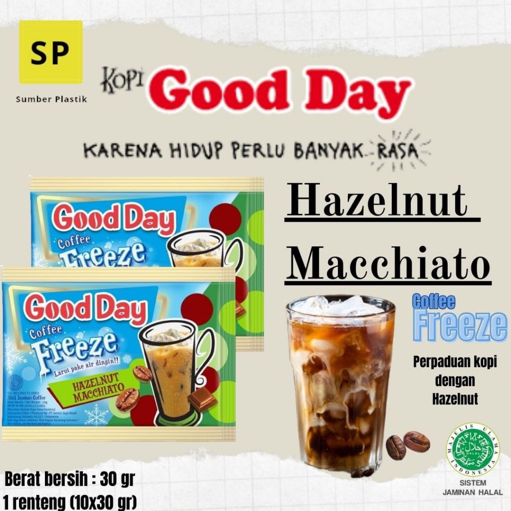 

Good Day Freeze Hazelnut Macchiato