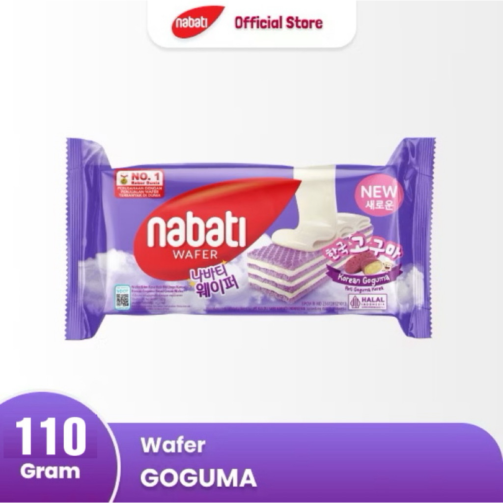 

WAFER NABATI GOGUMA 110 Gram