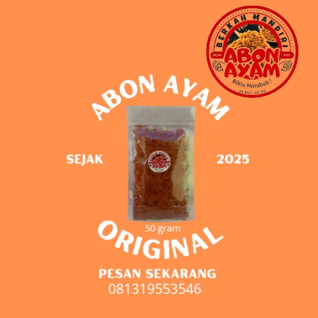

abon ayam original 40 gram