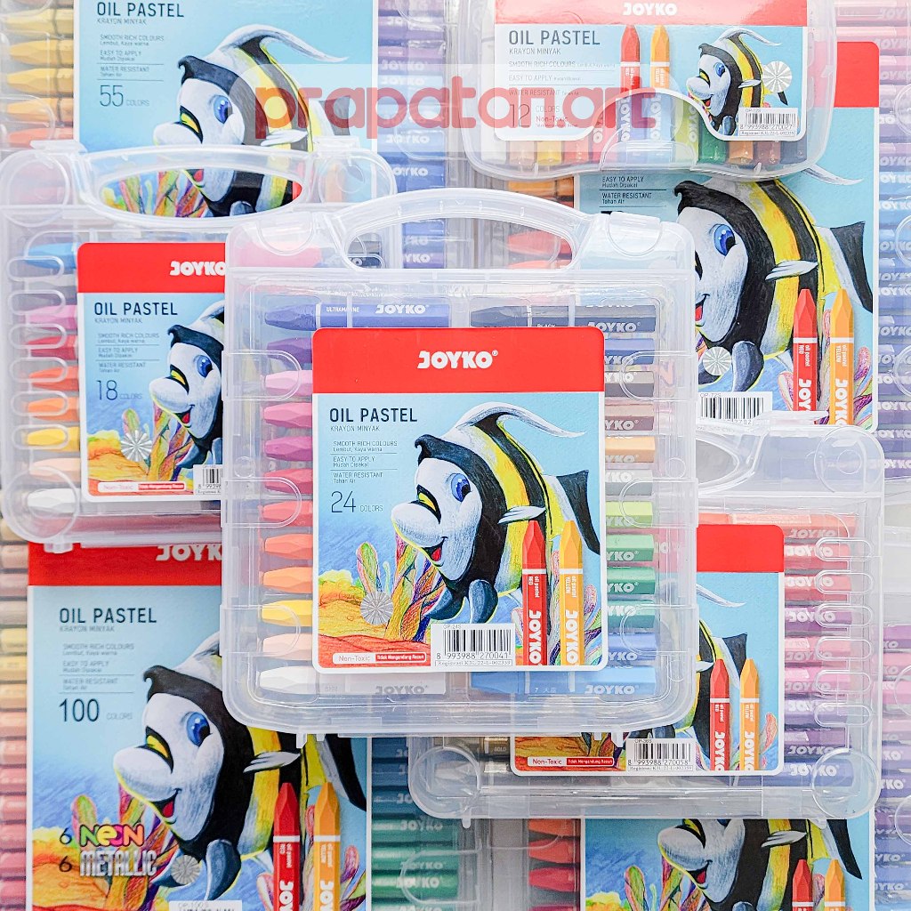 

Joyko Oil Pastel 12C-55C| Crayon Minyak