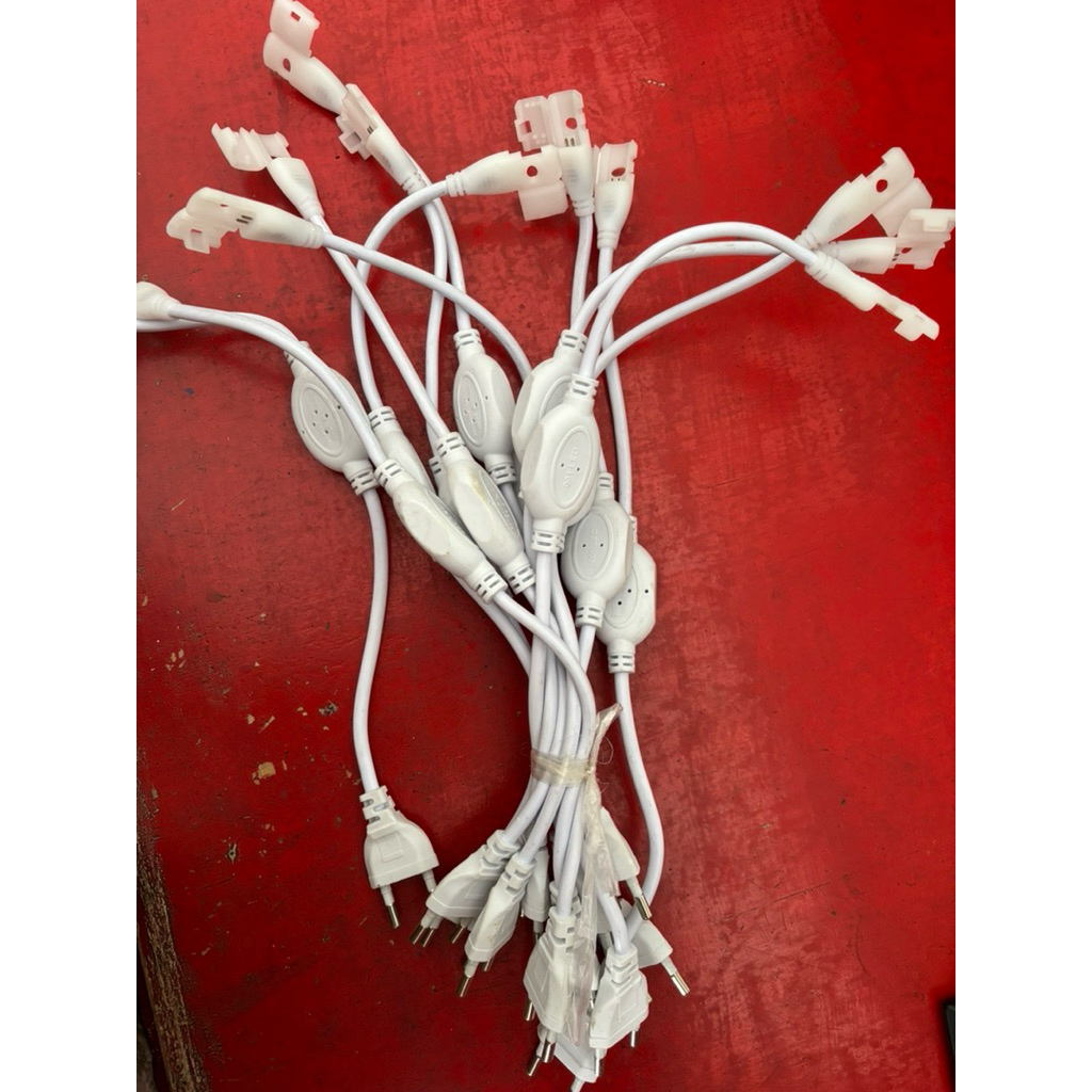 Adaptor Lampu Led Strip Selang 5050 / Socket Led strip / lampu selang