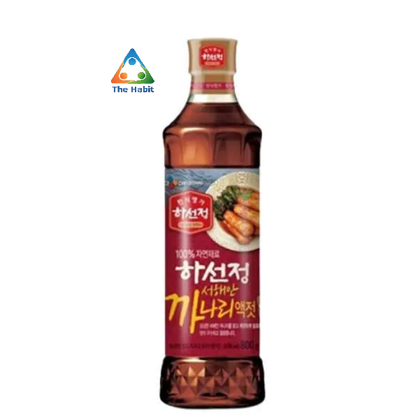 

(The Habit) HASUNJUNG Kecap Ikan Kanari / Fish Sauce Kanari 800 ML/HASUNJUNG Kecap Ikan Kanari / Fish Sauce Anchovy