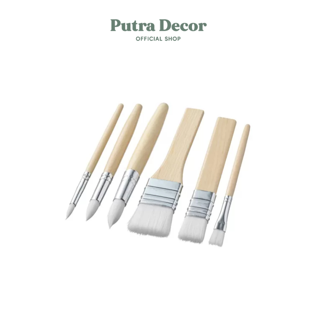 

MUST HAVE IKEA MÅLA Kuas, set isi 6