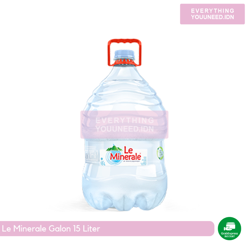 

Le minerale Air Mineral Galon 15 Liter