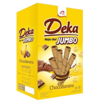 

DEKA ROLL JUMBO CHOCO BANANA 20S 14 GR 8995077600487