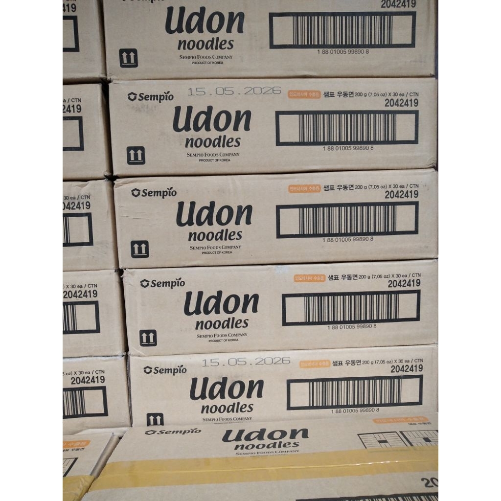 

Sempio Fresh Udon Noodle 1 Dus (30 x 200g) Chewy Texture