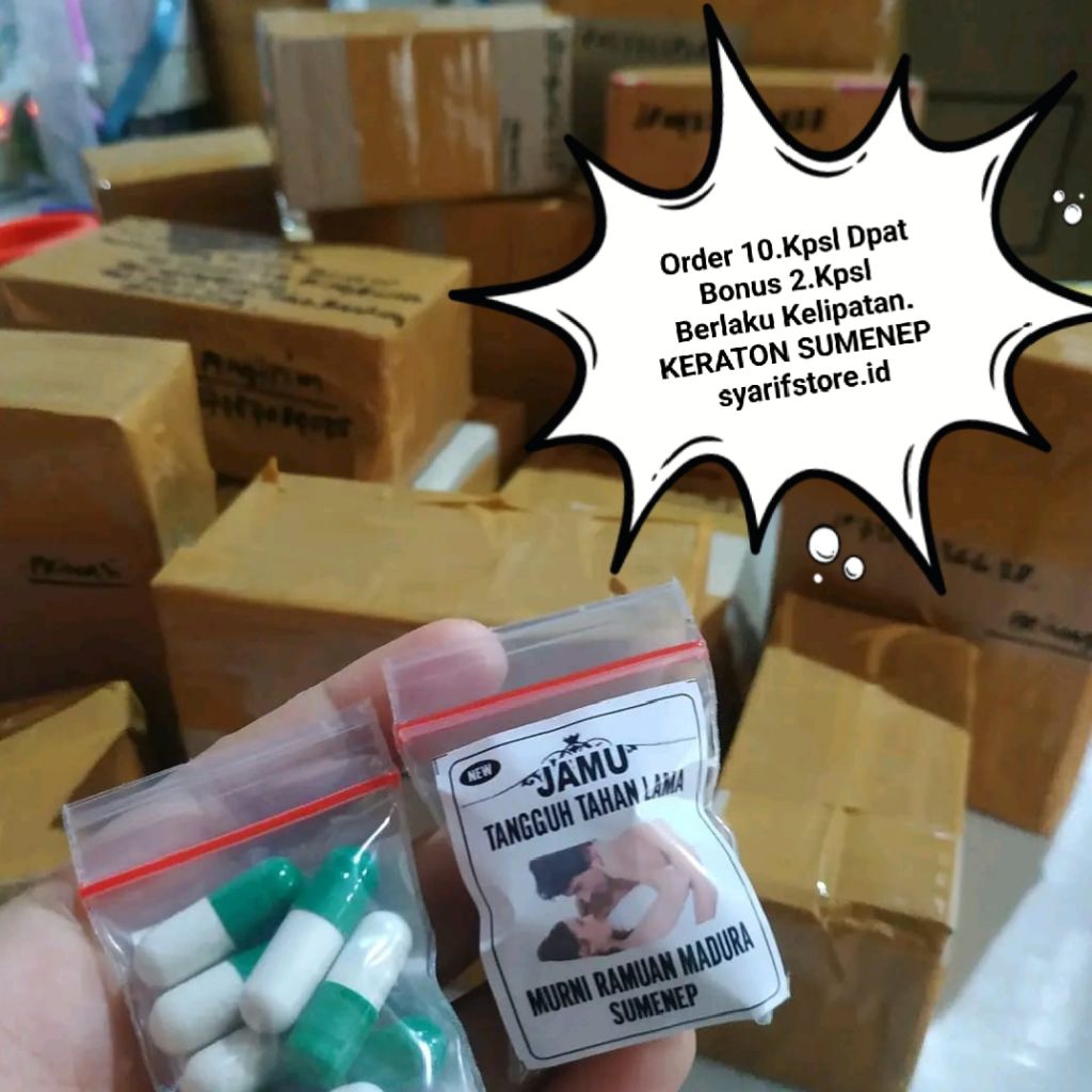 

BUBUK JAMU KAPSUL MURNI RAMUAN HERBAL KERATON SUMENEP ORIGINAL HRG UNTUK 1.KPSL