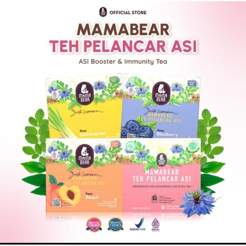 MamaBear Teh Pelancar Asi Booster Mama Bear ASI Booster