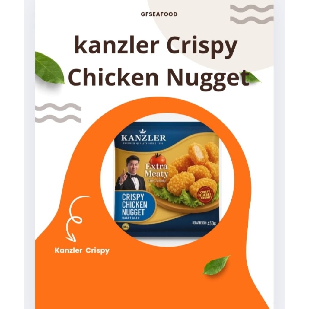 

Kanzler Crispy Chicken Nugget 450g