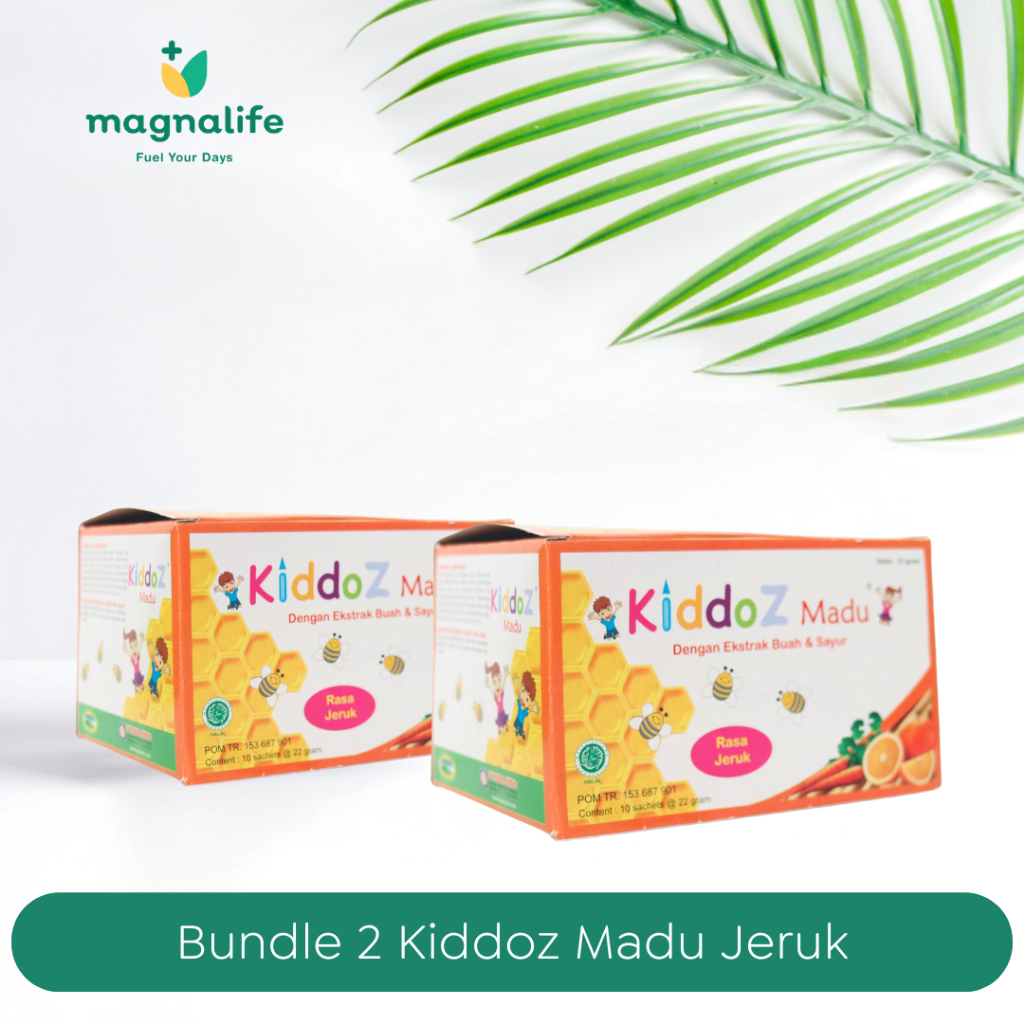 

[Magnalife] - Bundle 2 Box Kiddoz Madu Rasa Jeruk