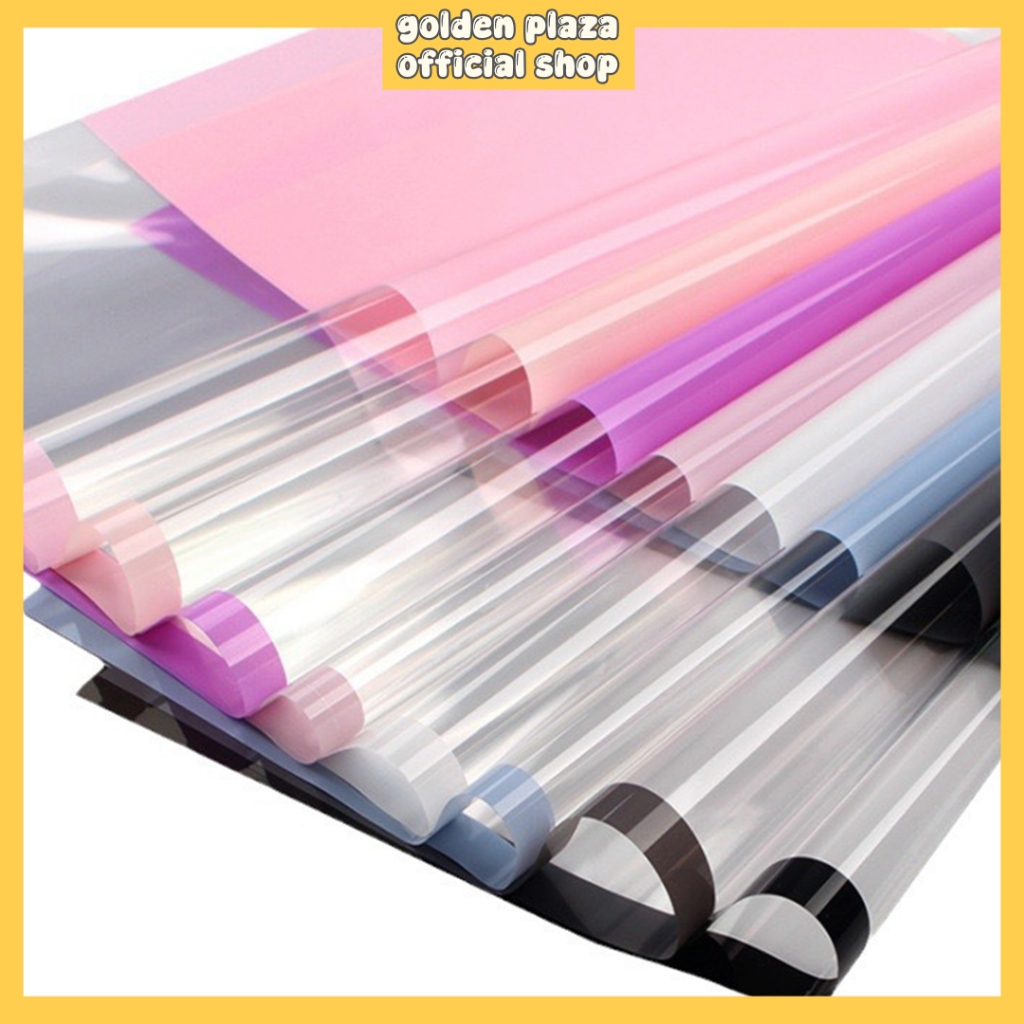 

Flower Wrapping Transparan Warna Kertas Buket Bunga Kertas Florist Wrapping Paper KB6054