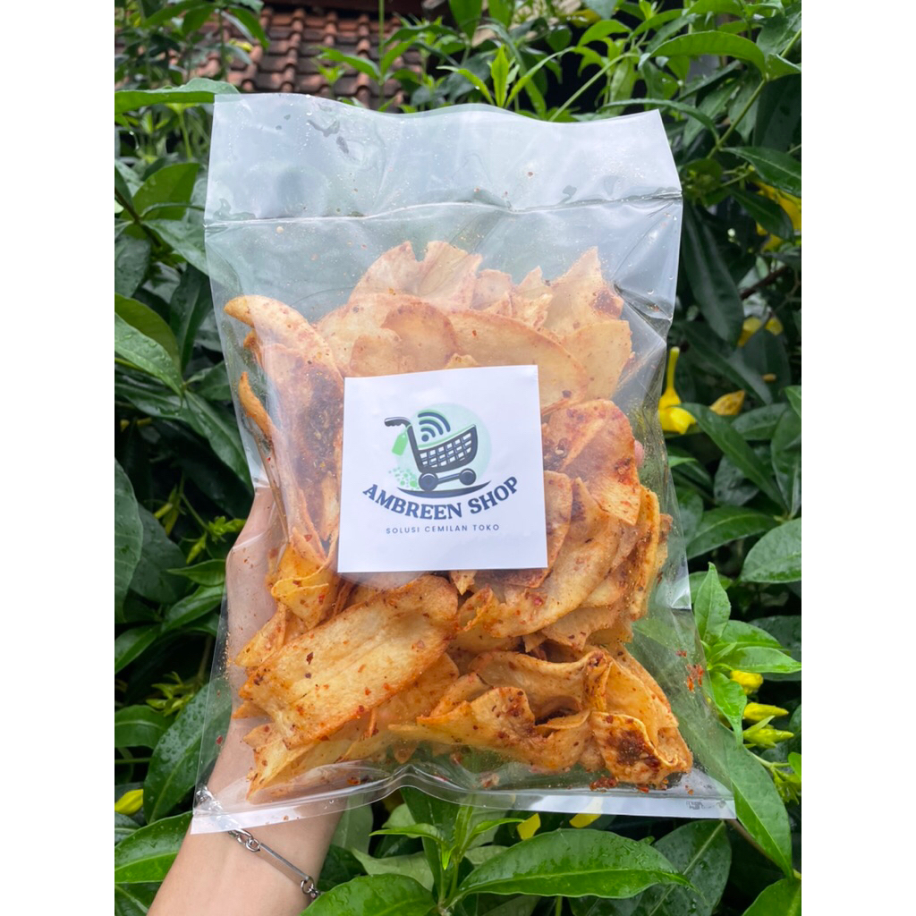 

250gr KRIPIK SINGKONG PEDAS /SINGKONG ASIN/ SINGKONG GURIH / SINGKONG RENYAH - SNACK TERLARIS