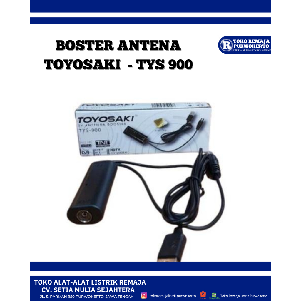 Booster Antena TV Digital Toyosaki TYS 900