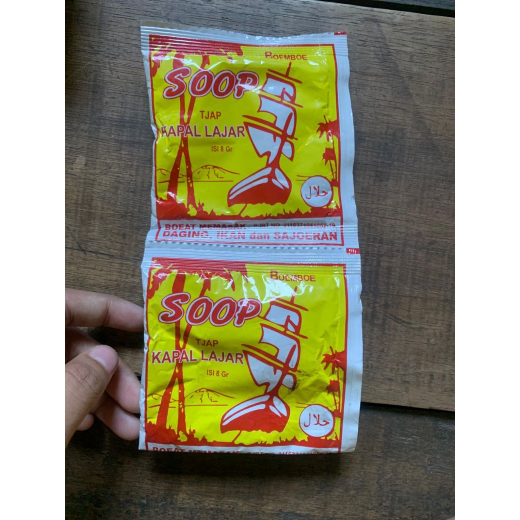 

kapal lajar bumbu sop