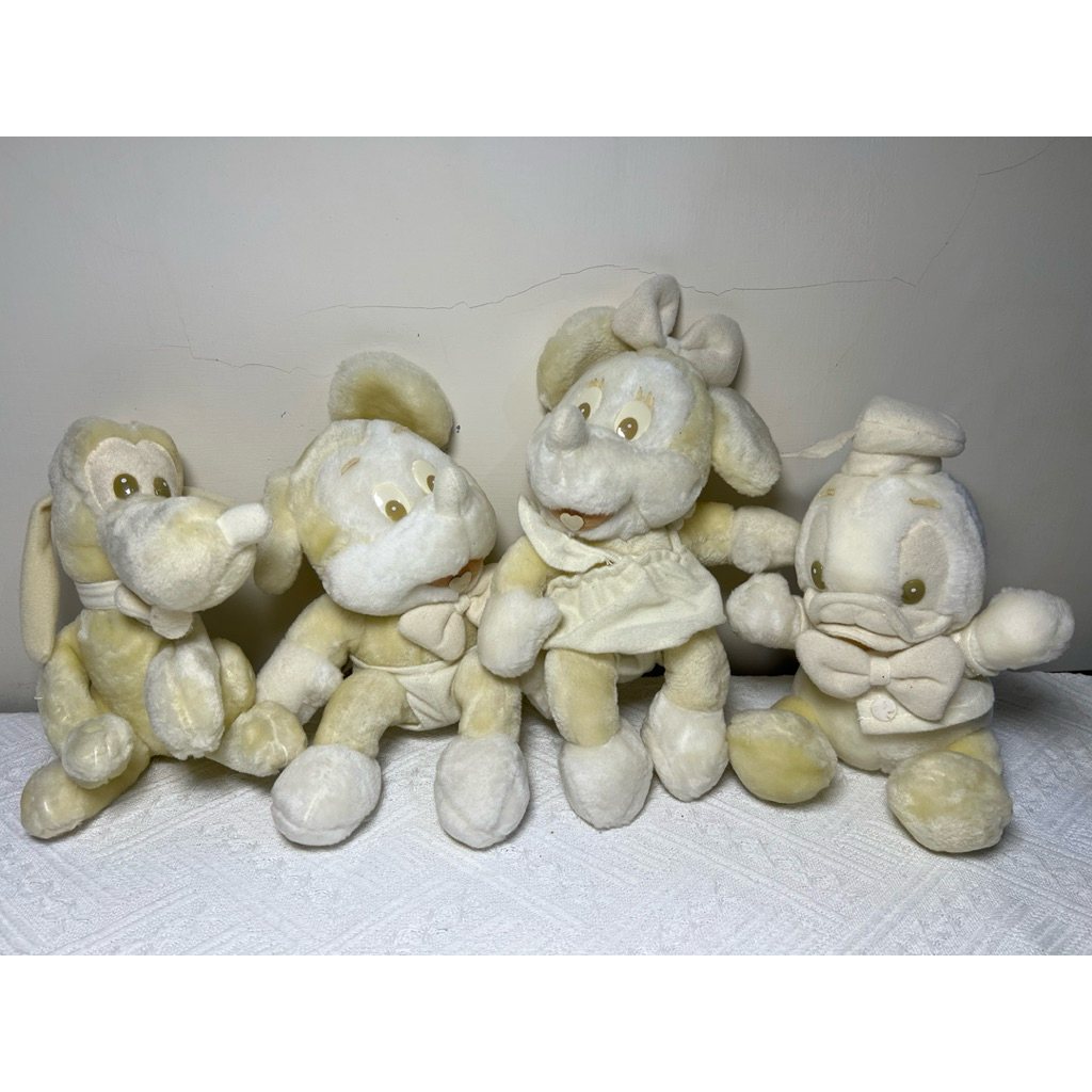 Boneka Disney Mickey Mini Donal Goofy Albino