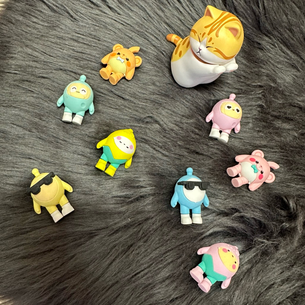 

Purple ER007 Penghapus Pensil Eraser 3D set 4pcs Karakter Eggy Party Cute bisa di jadikan hiasan pajangan kado gift hadiah ulang tahun