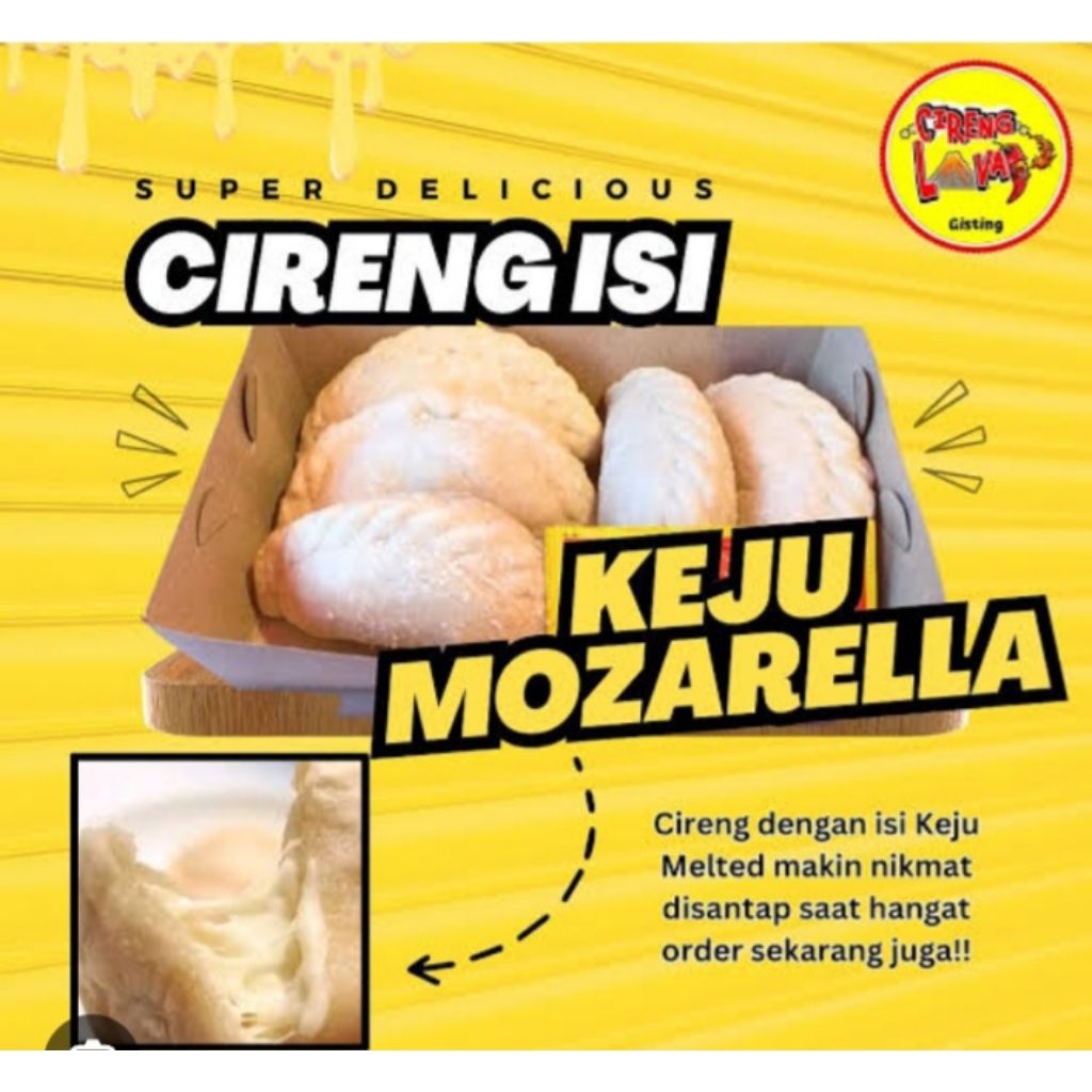 Cireng isi Keju Mozarella