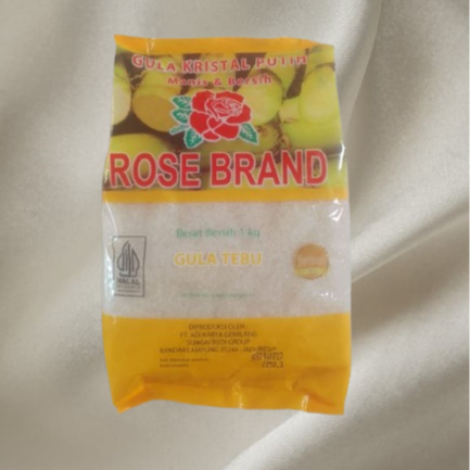 

Gula Pasir Rose Brand - Tebu 1 Kg