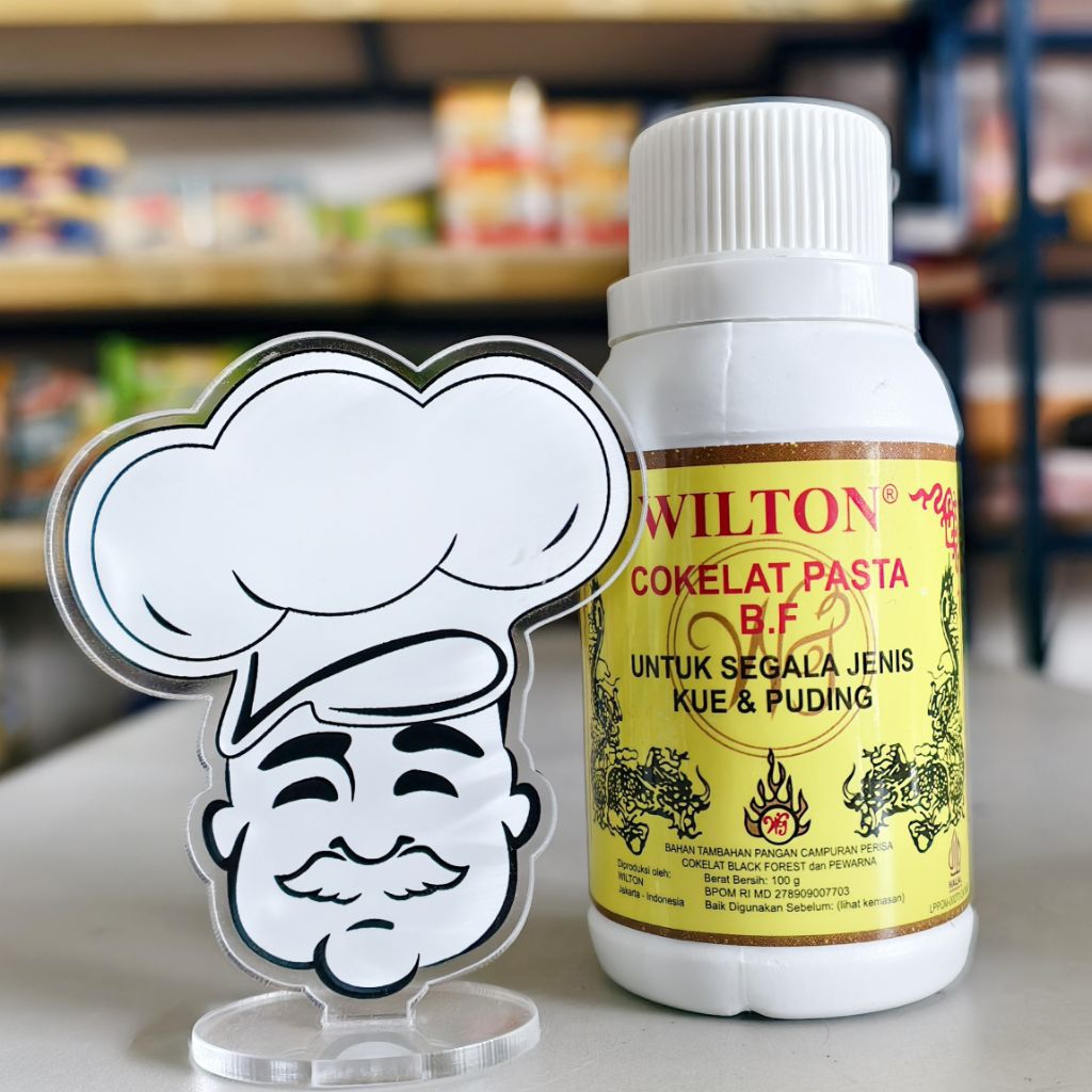 

Wilton Coklat Blackforest 100Gr / Wilton Pasta Cokelat Black Forest 100Gr / Wilton Perisa Coklat BlackForest 100Gr