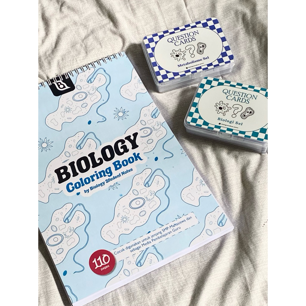 Biology Coloring Book by biology student notes