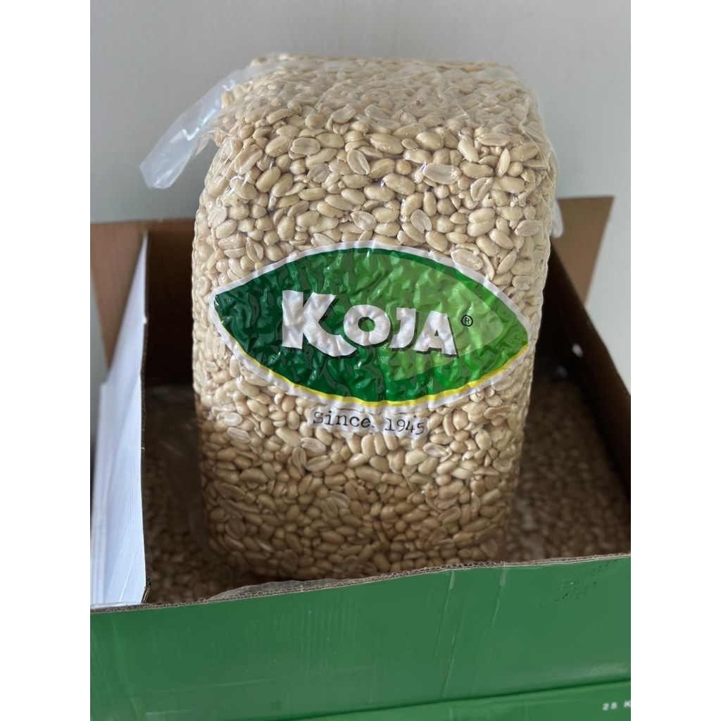 

Kacang Tanah Kupas size 25/29 [Jumbo] Grosir / 25 KG Vacuum