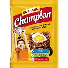 

Energen Champions 4in1 Susu Cokelat Malt Telur