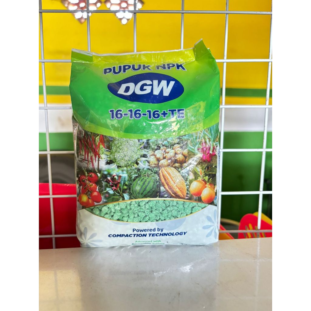 (1 KG) NPK DGW 16-16-16+TE Pupuk NPK Makro dan Mikro Lengkap / NPK 16