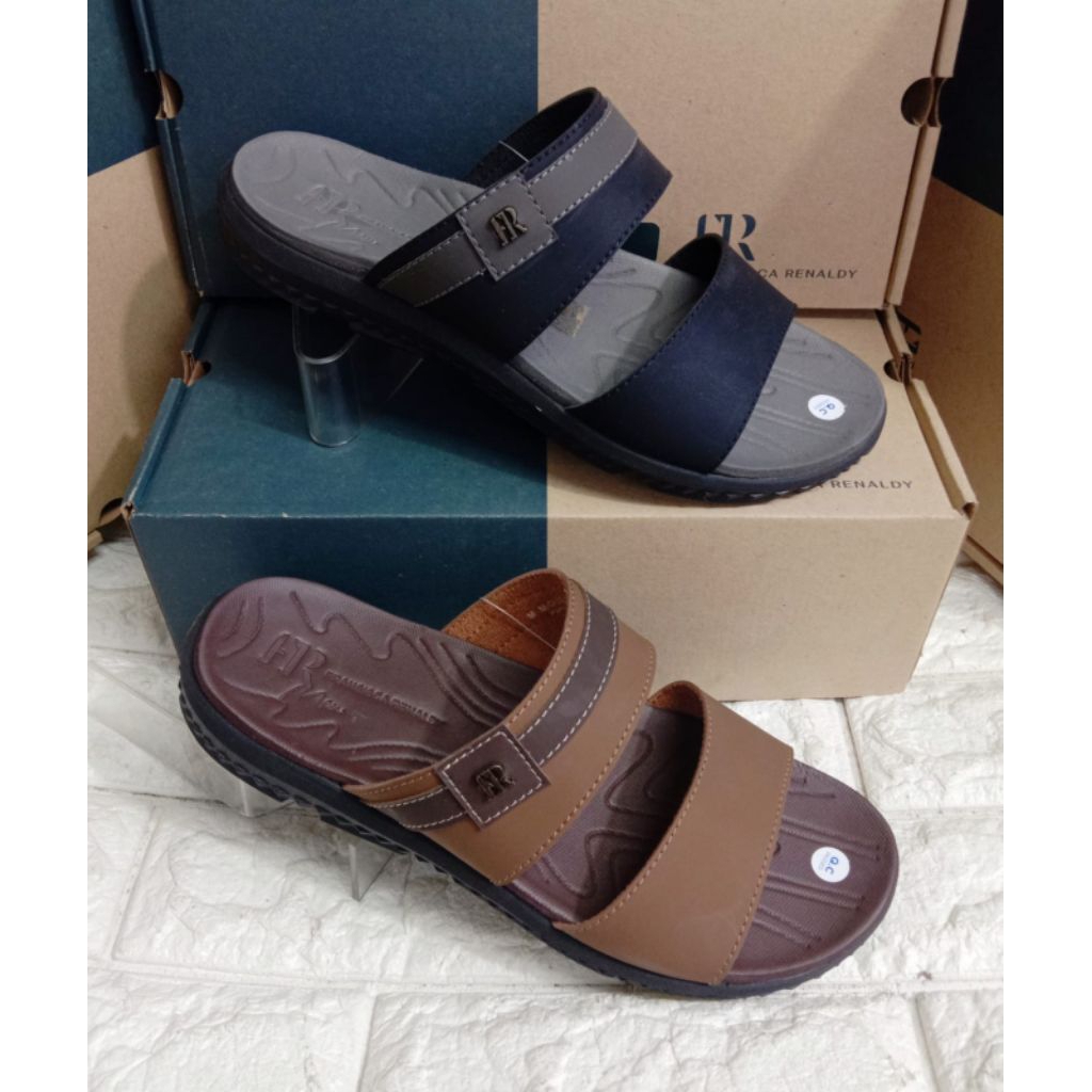 Sandal selop pria FRANSISCA RENALDY MIGUELLE 02 terbaru original