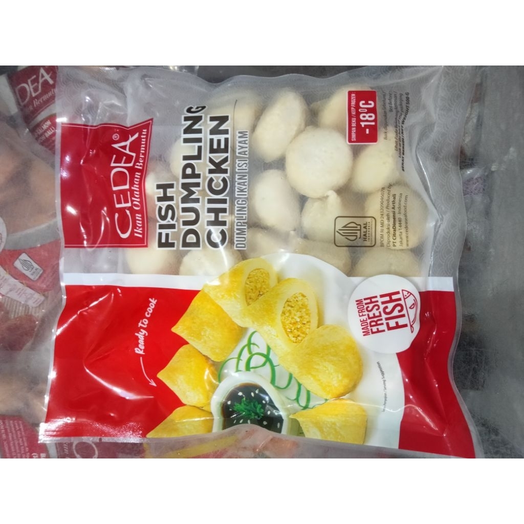 

fish dumpling chicken 500gr