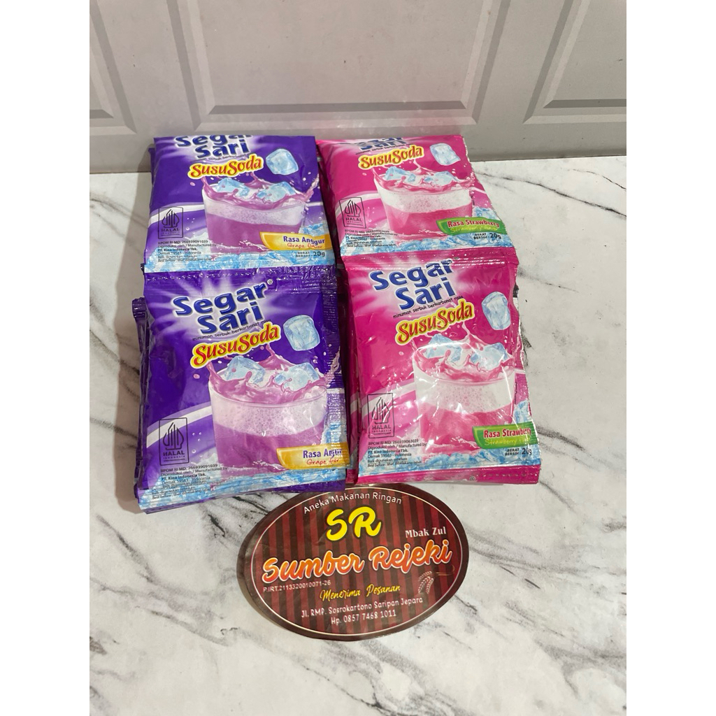 

SEGAR SARI SUSU SODA ISI 10 PCS
