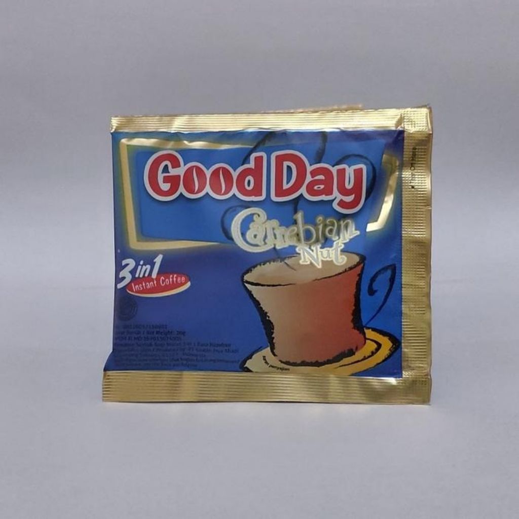 

GOOD DAY CARREBIAN NUT 1 RENCENG (10 x 20Gr)