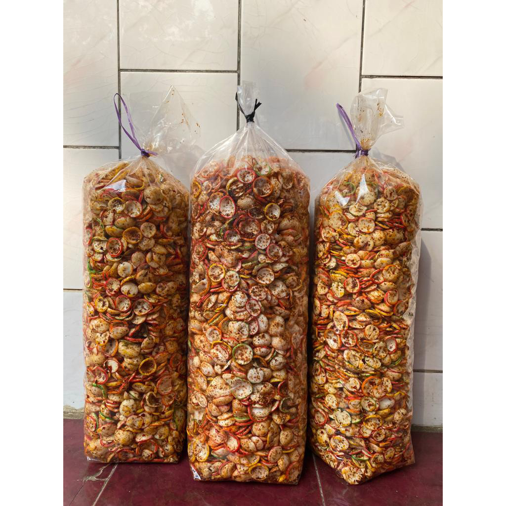 

KERUPUK SEBLAK PEDAS DAUN JERUK