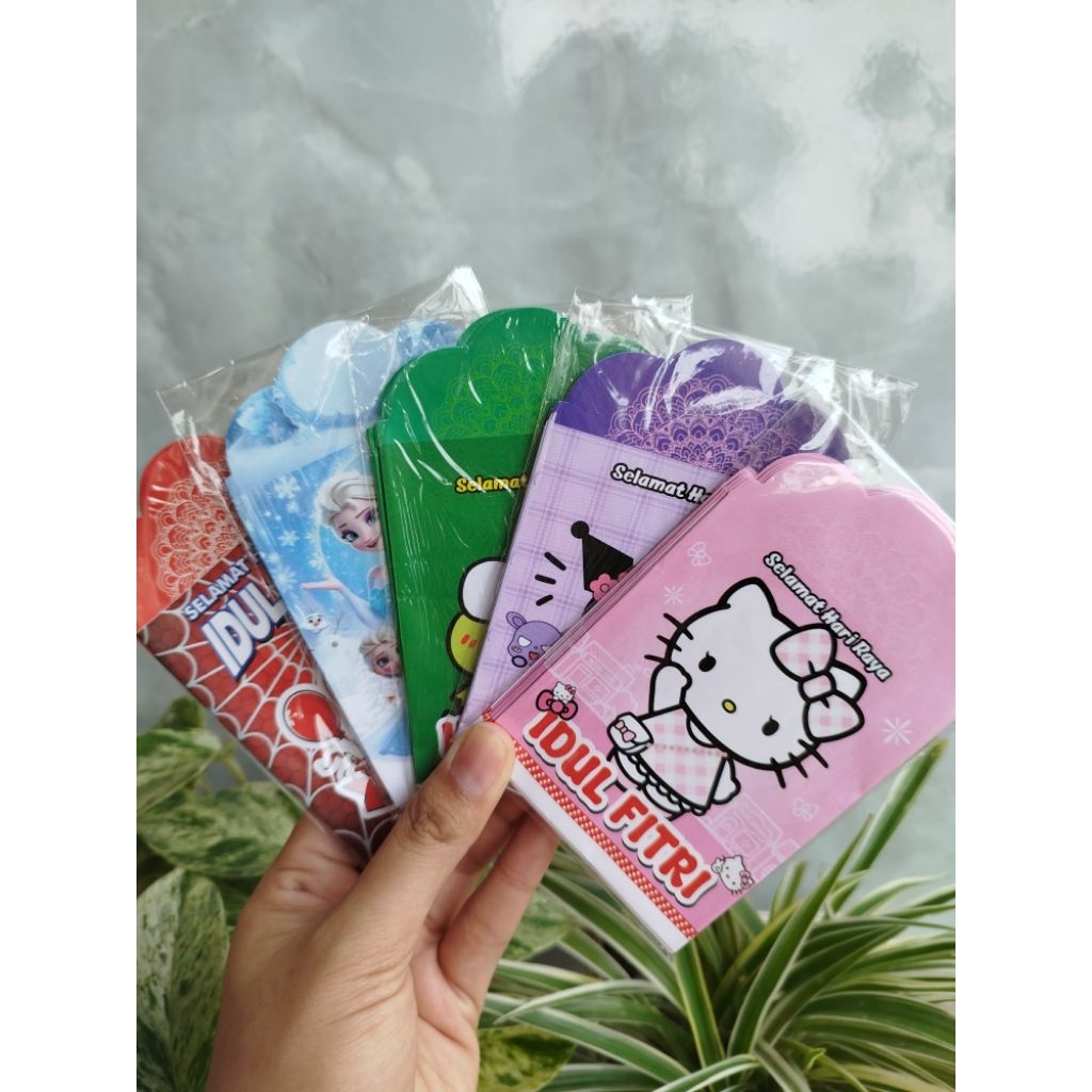 

Amplop Lebaran Medium Seri Kartun