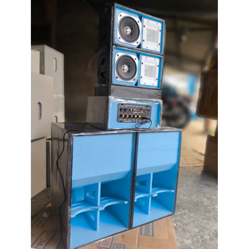 Paket Sound Miniatur 6 inch full ACR siap bunyi