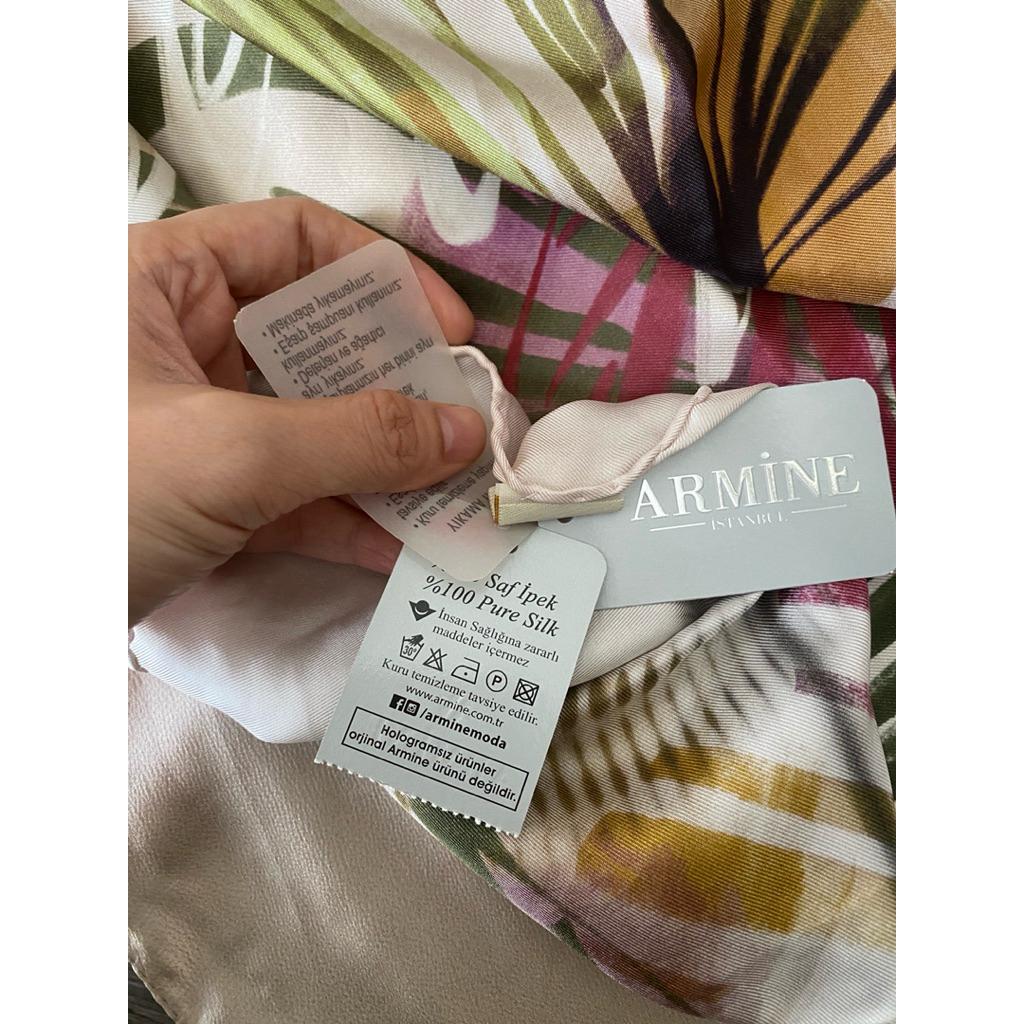 armine scarf turki motif